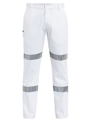 10x Taped Night Cotton Drill Pants HIGH VISIBILITY MENS - Picture 10 of 10