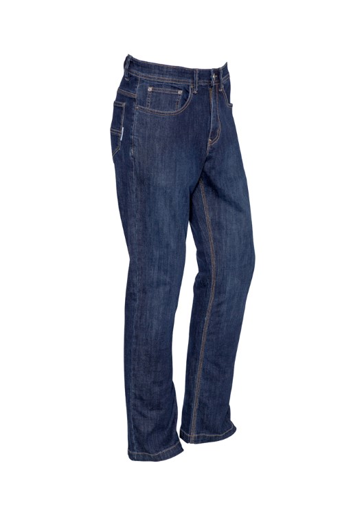 SYZMIK Mens Stretch Denim Work Jeans ZP507 MENS WORKWEAR - Picture 10 of 10