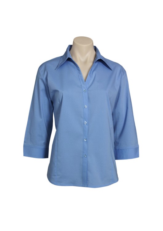 4x BIZ COLLECTION Ladies Metro 3/4 Sleeve Shirt LB7300 - Picture 4 of 58