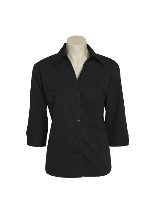 4x BIZ COLLECTION Ladies Metro 3/4 Sleeve Shirt LB7300 - Picture 34 of 58