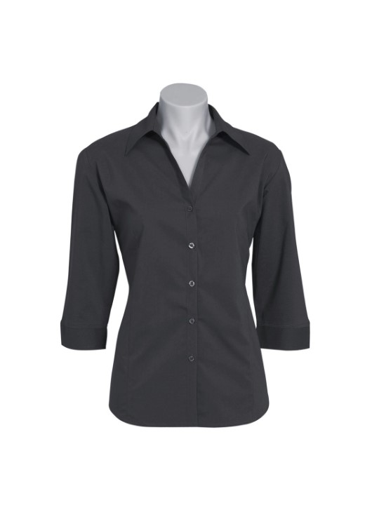 4x BIZ COLLECTION Ladies Metro 3/4 Sleeve Shirt LB7300 - Picture 38 of 58