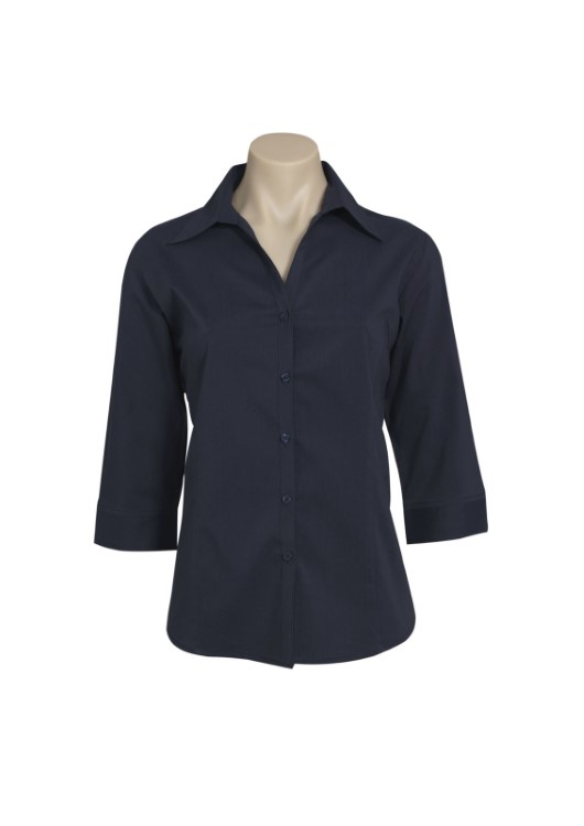 4x BIZ COLLECTION Ladies Metro 3/4 Sleeve Shirt LB7300 - Picture 48 of 58