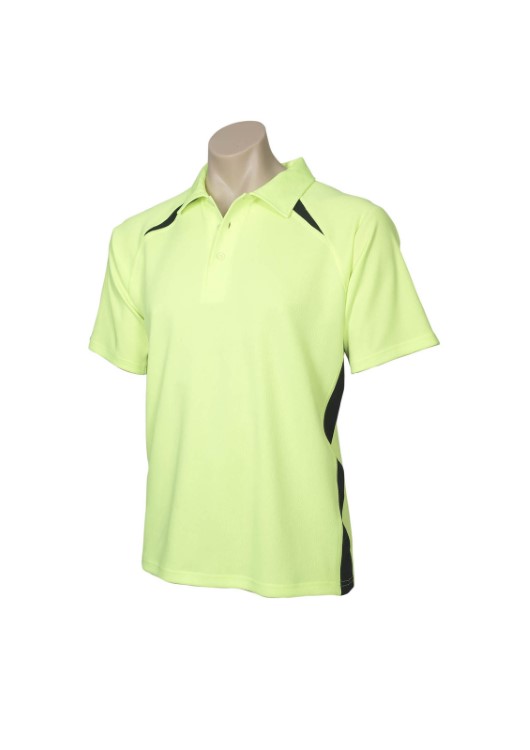 BIZ COLLECTION Mens Splice Polo P7700 - Picture 94 of 114