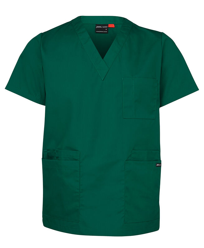 JB's UNISEX SCRUBS TOP ROYAL - 5XL 4SRT JB - Picture 2 of 17