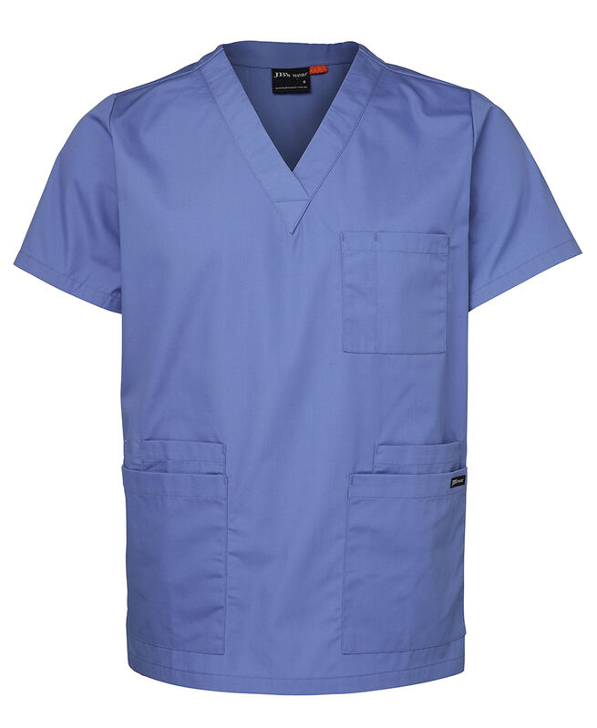 JB's UNISEX SCRUBS TOP ROYAL - 5XL 4SRT JB - Picture 9 of 17