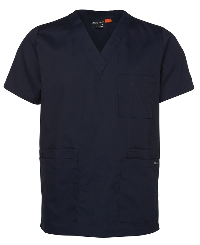 JB's UNISEX SCRUBS TOP ROYAL - 5XL 4SRT JB - Picture 13 of 17