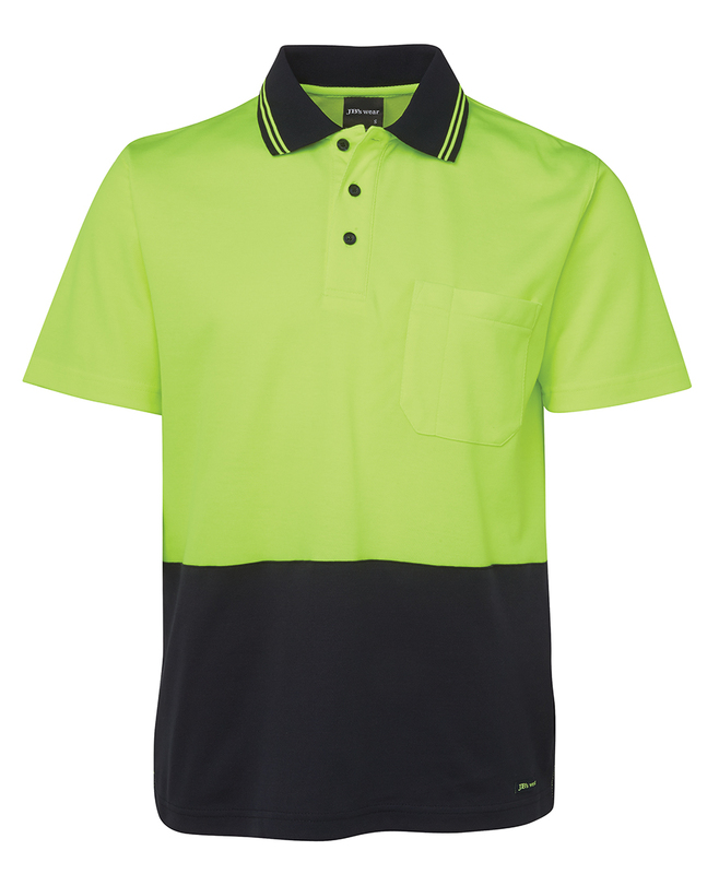 JB's HV NON CUFF S/S COTTON BACK POLO 6NCCS JB - Picture 5 of 9