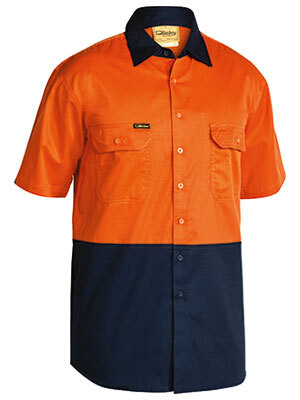 4x Hi Vis Cool Lightweight Drill Shirt - Picture 9 of 26