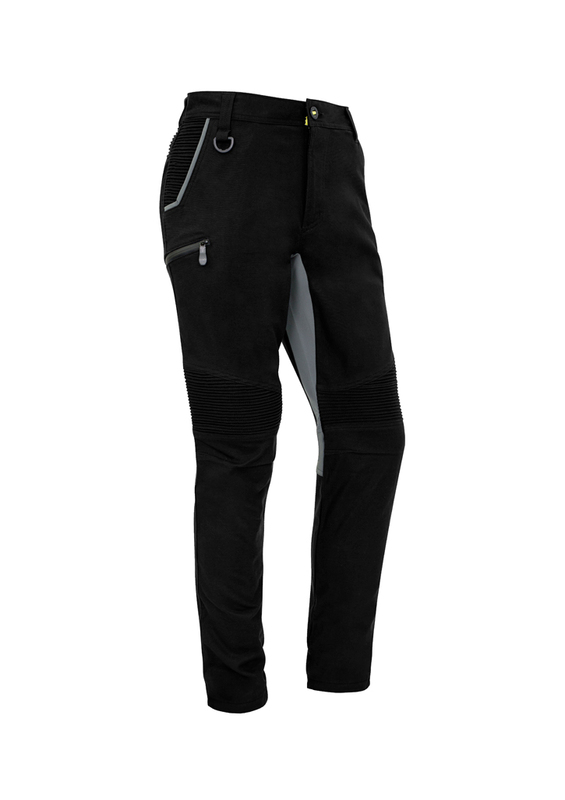 SYZMIK Mens Streetworx Stretch Pant Non-Cuffed ZP320 MENS WORKWEAR - Picture 15 of 34