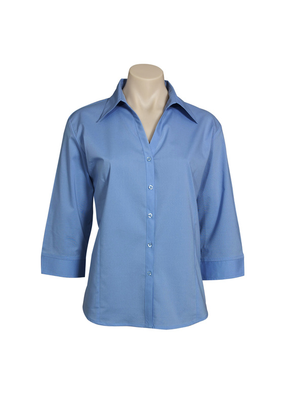 4x BIZ COLLECTION Ladies Metro 3/4 Sleeve Shirt LB7300 - Picture 7 of 58