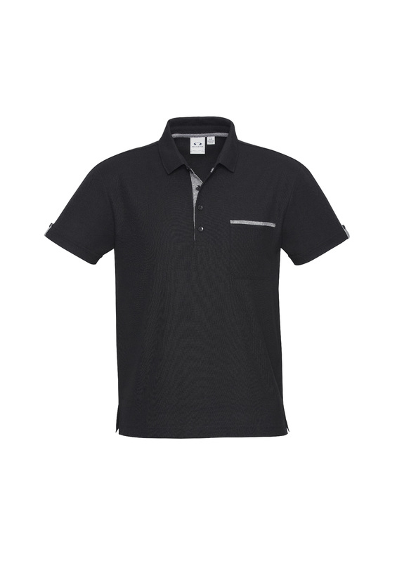 BIZ COLLECTION Mens Edge Polo P305MS MENS LEISURE/CORPORATE - Picture 9 of 10