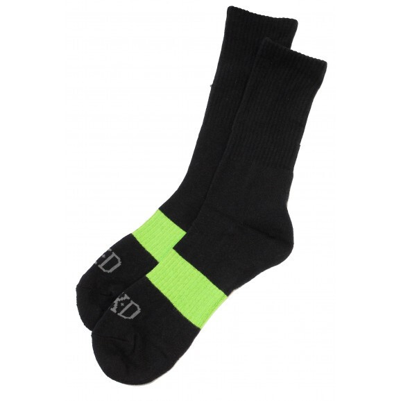 FXD SK-6 5 Pack Work Socks - Black