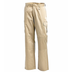 WORKIT LIGHTWEIGHT COTTON DRILL CARGO PANTS KHAKI 1004