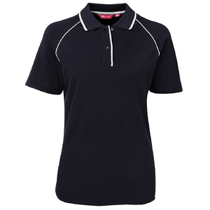 JB's  LADIES RAGLAN POLO  2LRP