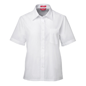 JB's  LADIES S/S ORIGINAL POPLIN SHIRT  WHITE - 22 4LSWS