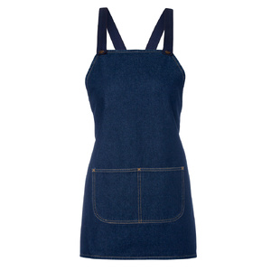 JB's CROSS BACK 65x71 BIB DENIM APRON (WITHOUT STRAP)  5ACBB