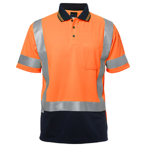 JB's HV S/S (D+N) H PATTERN TRAD POLO  6DHS