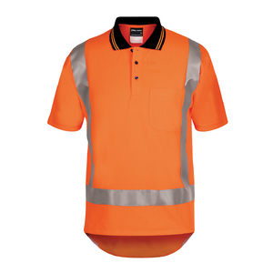 JB's  HV (D+N) S/S NON CUFF TTMC-W TRAD POLO 6DTSP
