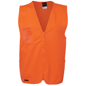JB's HV ZIP SAFETY VEST 6HVSZ