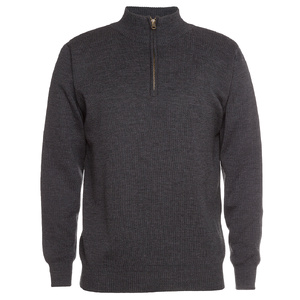 JB's MENS CORPORATE 1/2 ZIP JUMPER  CHARCOAL - 5XL 6JHZ