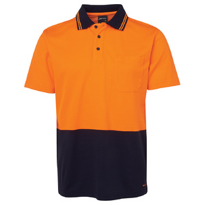 JB's HV NON CUFF S/S COTTON BACK POLO 6NCCS