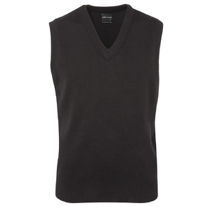 JB's KNITTED VEST   CHARCOAL - 5XL 6V