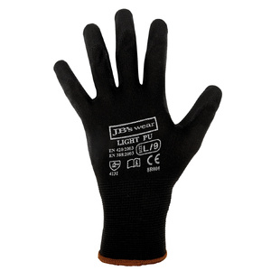JB's  BLACK LIGHT PU BREATHABLE GLOVE (12 PK) 8R004