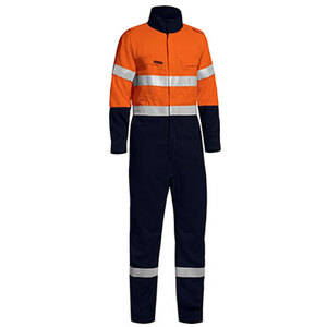 TenCate Tecasafe® Plus Taped Two Tone Hi Vis Lightweight Coverall