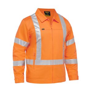 X Taped Hi Vis Drill Jacket With Liquid Repellent Finish