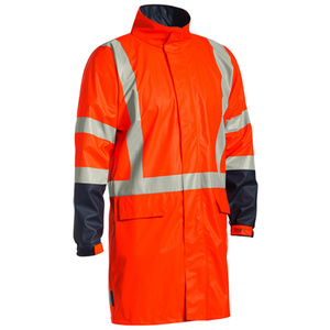 X Taped Hi Vis TTMC Stretch PU Rain Coat