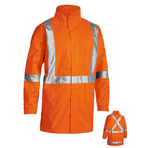 X Taped Hi Vis Rain Shell Jacket