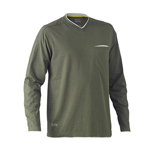 Flx & Move Cotton V-Neck Tee