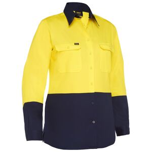 Women's Cool Lightweight Hi Vis Drill Shirt