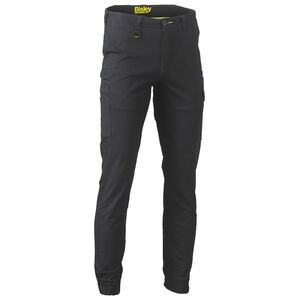 Stretch Cotton Drill Cargo Cuffed Pants