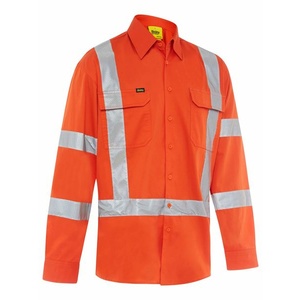 X Taped Biomotion Hi Vis Cool Lightweight Drill Shirt