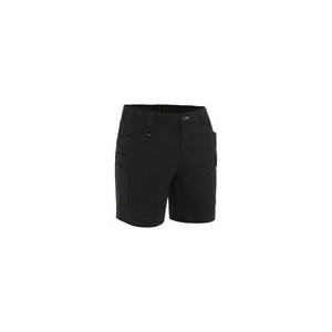 Stretch Cotton Elastic Waist Cargo Short