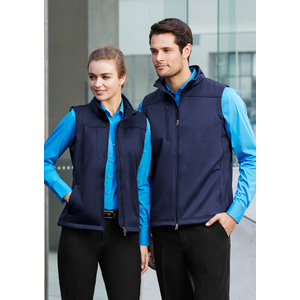 BIZ COLLECTION Mens Soft Shell Vest J3881