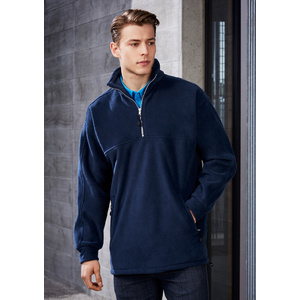 BIZ COLLECTION Mens Heavy Weight 1/2 Zip Winter Fleece PF380