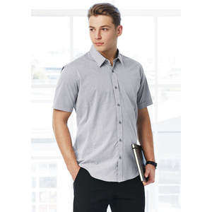 BIZ COLLECTION Mens Trend Short Sleeve Shirt S622MS