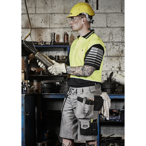 SYZMIK Mens Ultralite Multi-pocket Short ZS510