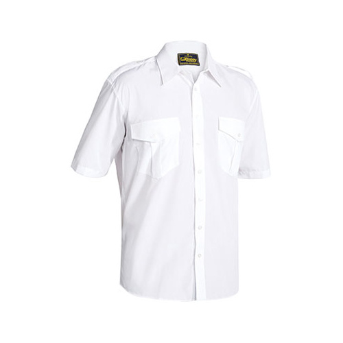 Buy BISLEY Epaulette Shirt - Short Sleeve B71526 Online